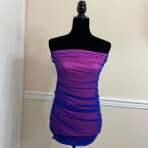 Fashion Nova dress, size: medium, color: Royal